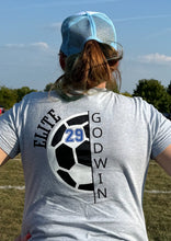 Load image into Gallery viewer, Soccer Mom with personalized back