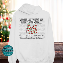Load image into Gallery viewer, Christmas Tree Hoodie
• Holiday Spirit Clothing
• Festive Season Apparel
• Witty Christmas Hoodie
• Comfortable Winter Wear
• Christmas Tree Happiness Sweatshirt
• Joyful Holiday Clothing
• Cheerful Seasonal Attire
• Festive Graphic Tee
• Cozy Christmas Jumper