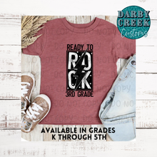 Load image into Gallery viewer, Ready to Rock - Grades K - 5th - Youth Tee
