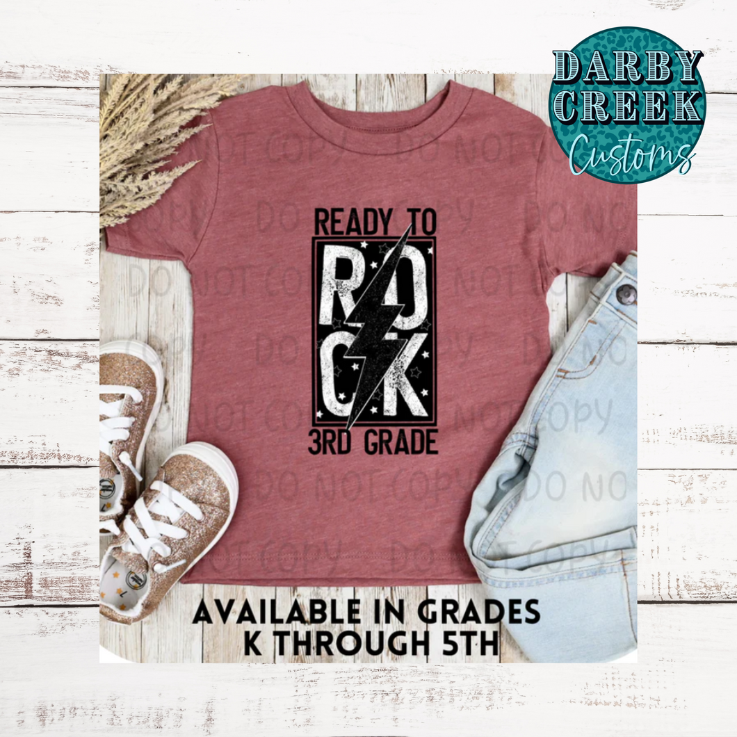 Ready to Rock - Grades K - 5th - Youth Tee