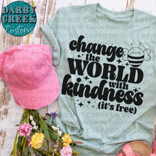 Load image into Gallery viewer, Change the World with Kindness. Bee Kind Collection
