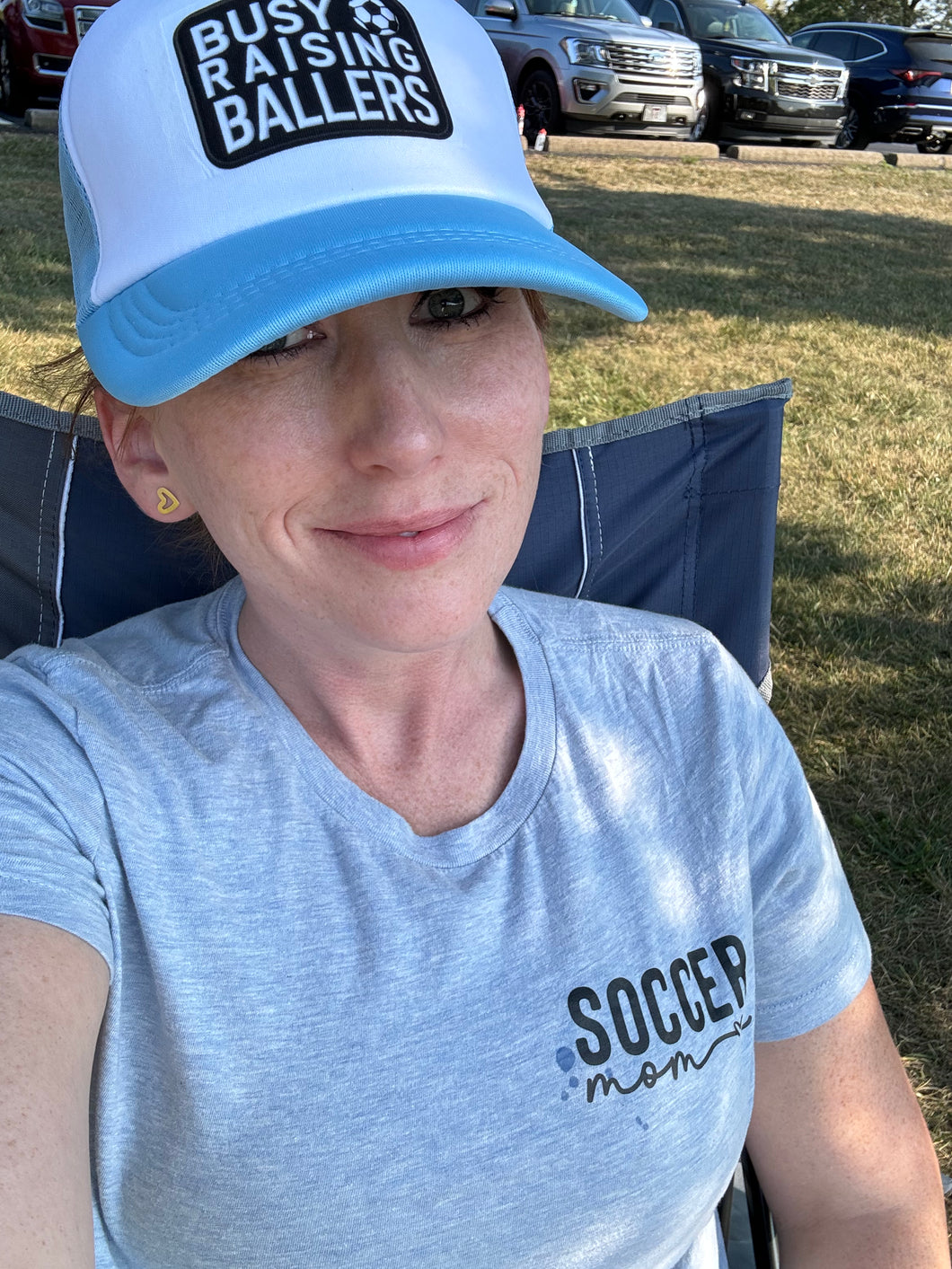 Soccer Mom with personalized back