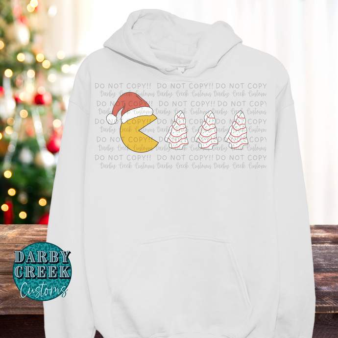 Retro Gaming Hoodie
	•	Holiday Gamer Sweatshirt
	•	Christmas Cake and Pac-Man Apparel
	•	Nostalgic Christmas Hoodie
	•	Festive Gamer Clothing
	•	Vintage Gaming Fashion
	•	Playful Christmas Jumper
	•	Gaming Nostalgia Attire
	•	Pac-Man Inspired Apparel
	•	Fun Holiday Hoodie