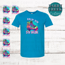 Load image into Gallery viewer, Rolling into - Grades Pre-School - 5th - Youth Tee
