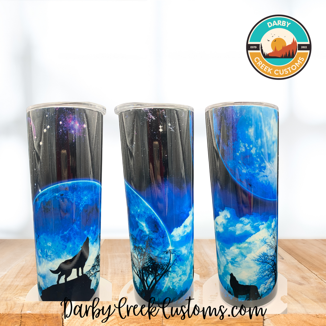 Full Moon Stainless Steel Tumbler