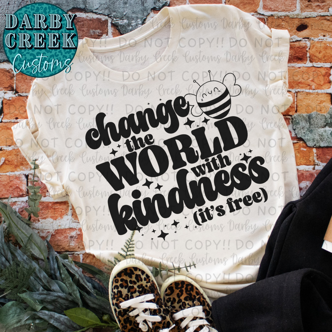 Change the world with Kindness (it's free)