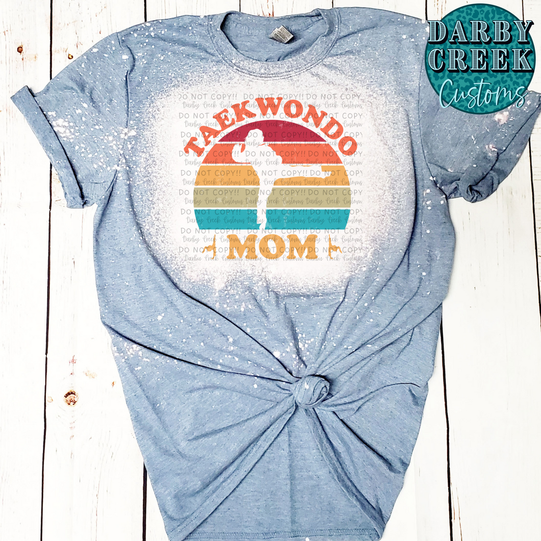 Taekwondo Mom Custom Shirt